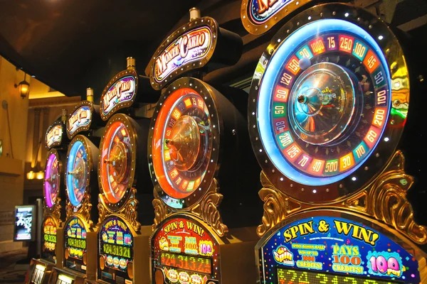 Slot game library showing available titles